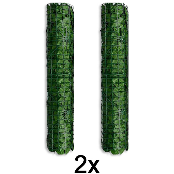 2x Panel za privatnost sa veštačkim lišćem | LEAFPANEL