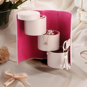 Organizator nakita za putovanja - 3 sloja, obložen somotom | LAYERLY